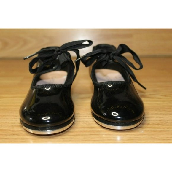 Capezio Tele Tone Tap Girls TAP Shoes / SIZE: 1W - Picture 5 of 12
